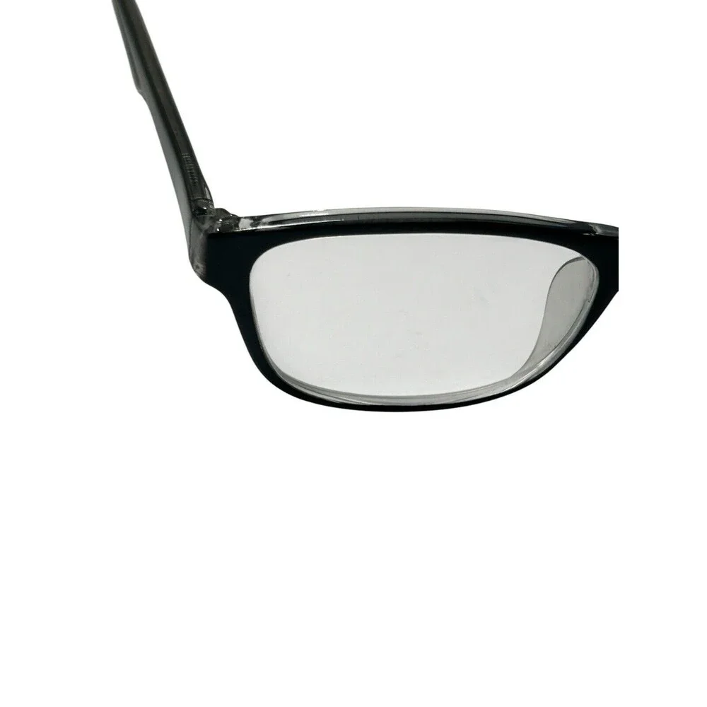 CANNY VISION Black on Crystal LINDA Eyeglasses 51-18-140 Frames Only